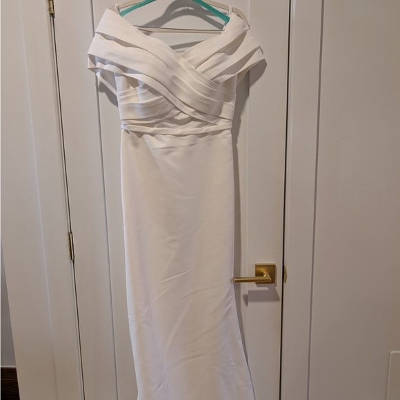 Wedding Dress (US Size 8 ) Madison James MJ850 - Picture 7 of 15